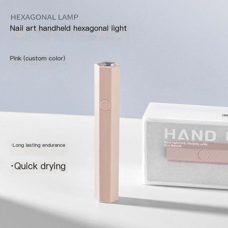 Hexagonal Hand Lamp 6