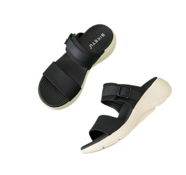 Wedge Heel Slippers 4
