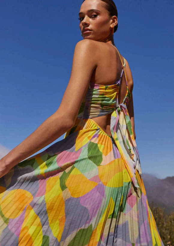 Floral Beach Dress Image 2