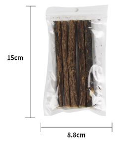 Cat Chewing on Matatabi Stick