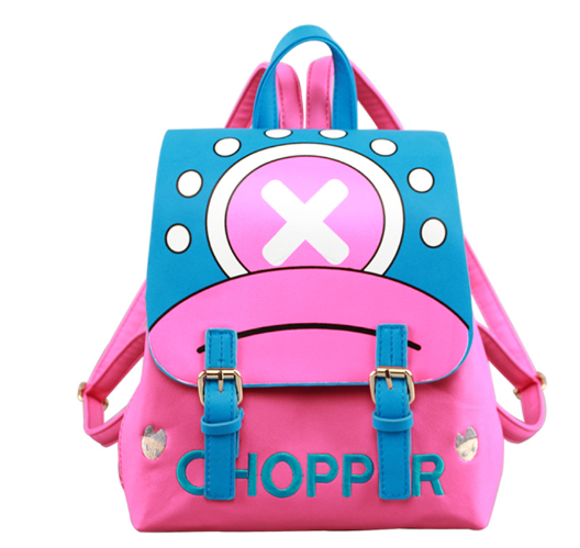 Anime peripheral backpack school bag One Piece Chopper two-dimensional backpack My Neighbor Totoro backpack image
