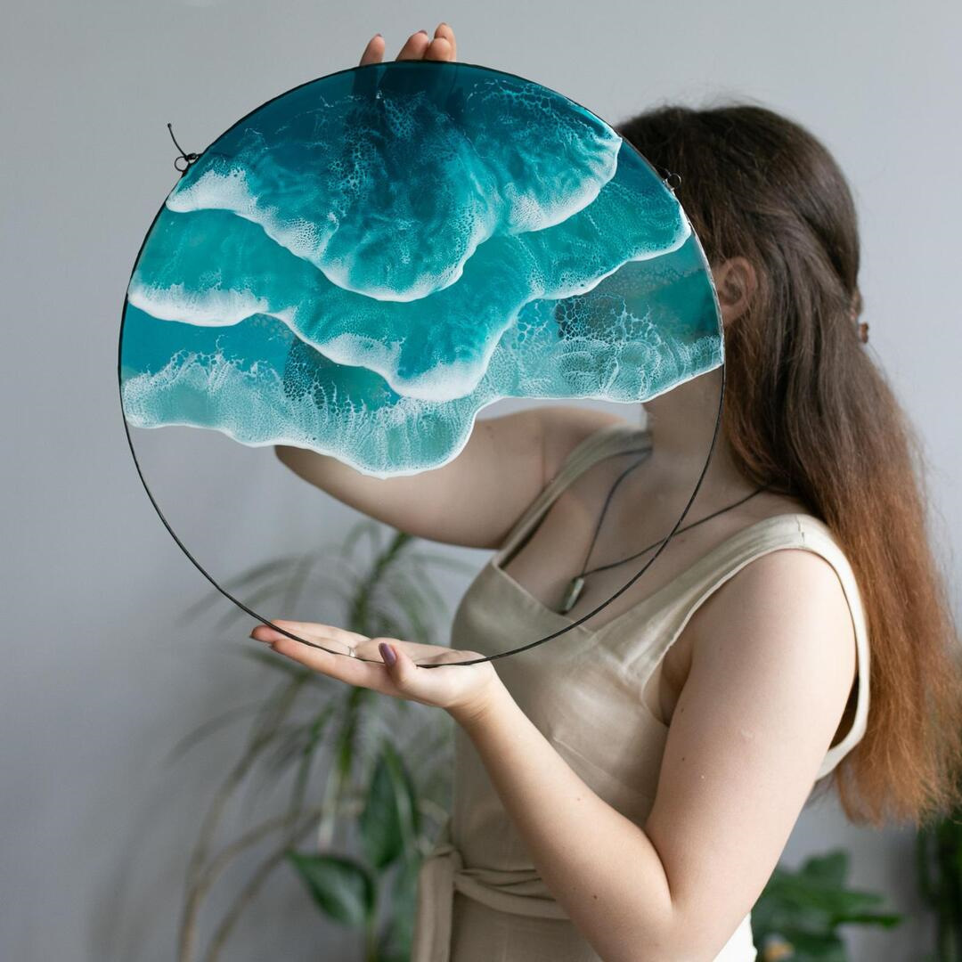 Ocean Wave Pendant 2