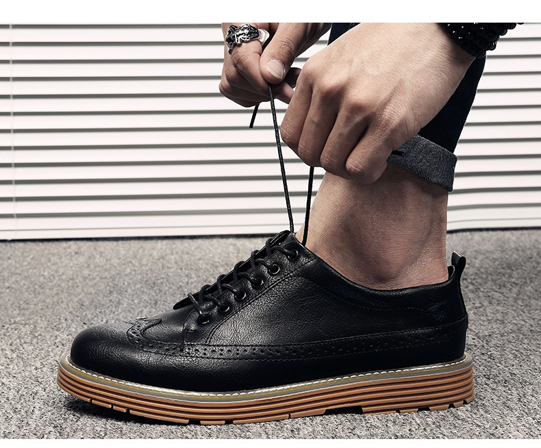 Men's Brogue Casual Shoes
