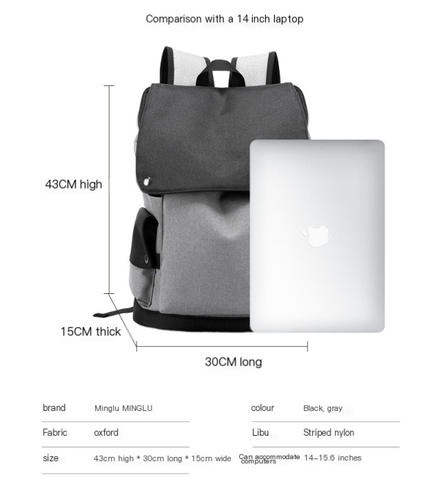 Casual Backpack Image 1