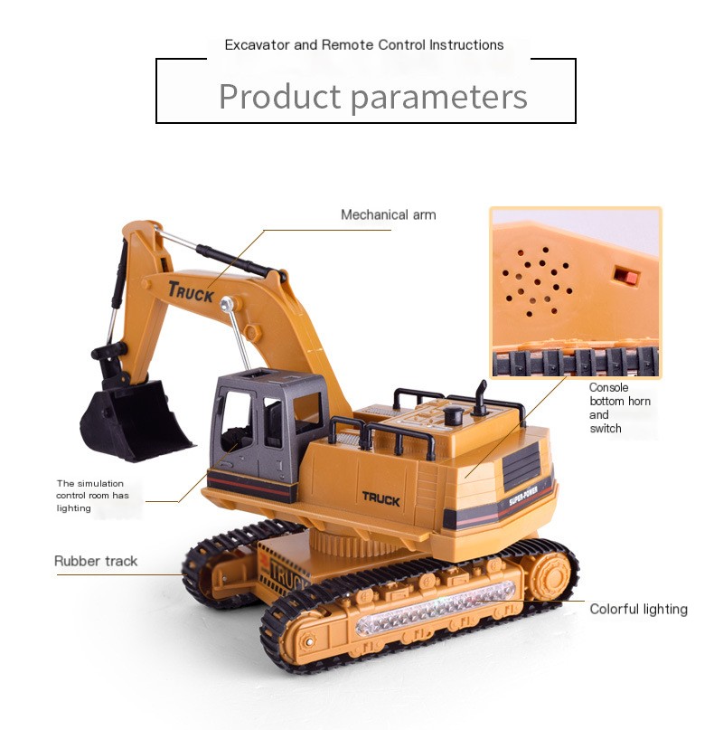 Excavator Model 6