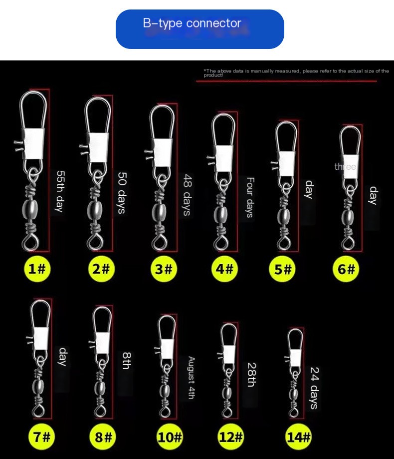 Eight-Character Swivel Connector Image 5