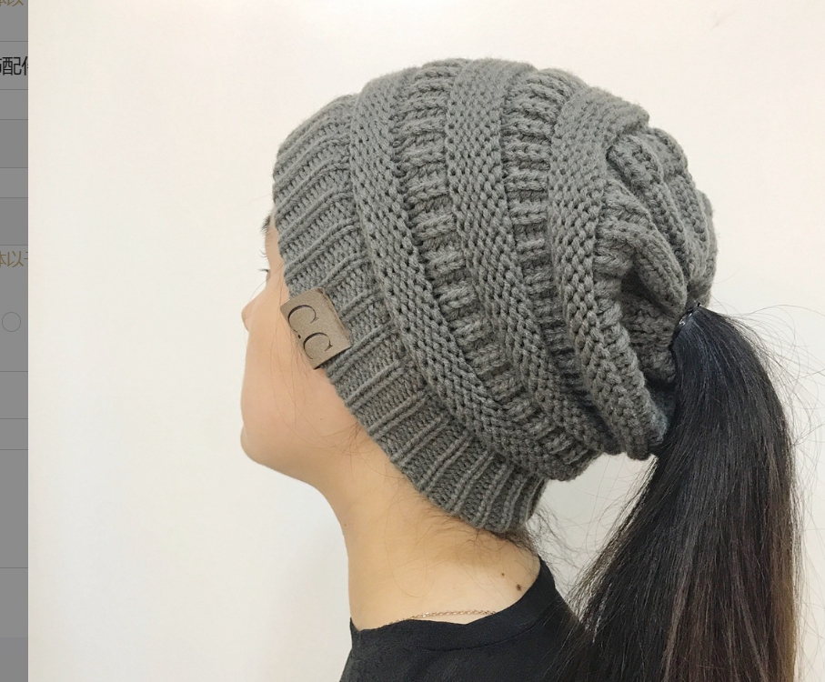 Ladies Pleated Wool Hat