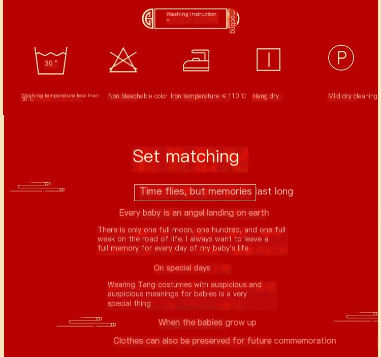 23 autumn new male baby one year old catch weekly birthday party 100 days dress Chinese Tang suit crown dress wholesale