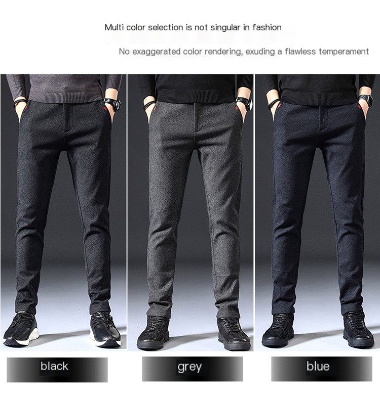 Brushed Casual Pants 1