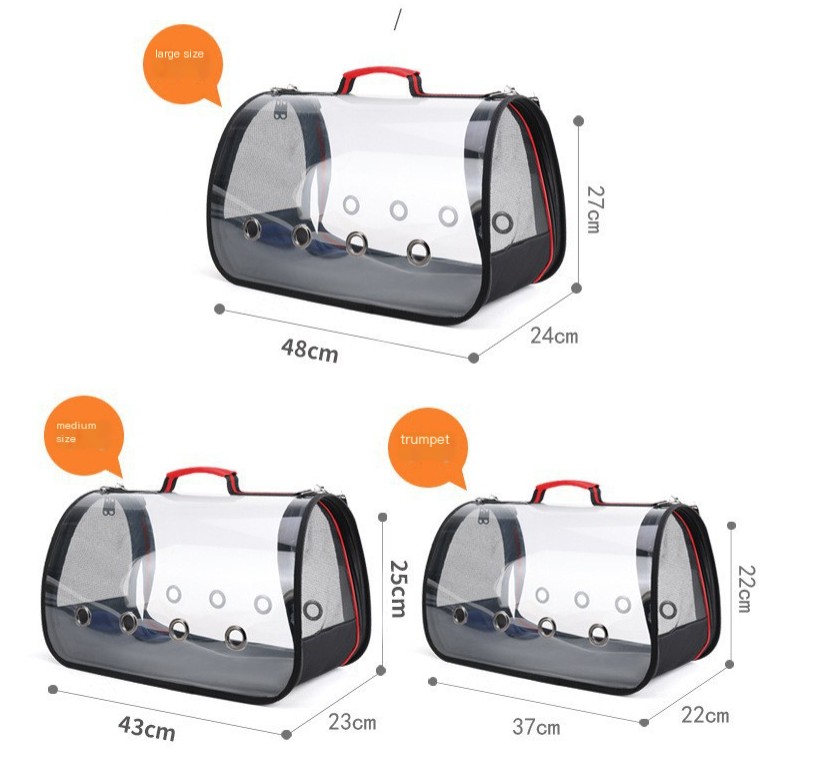 Transparent Pet Carrier 1