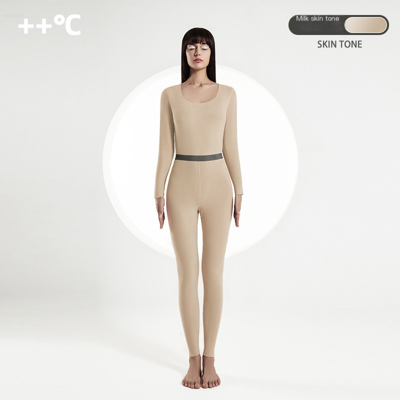 Seamless Couple Thermal Underwear Set Image 2