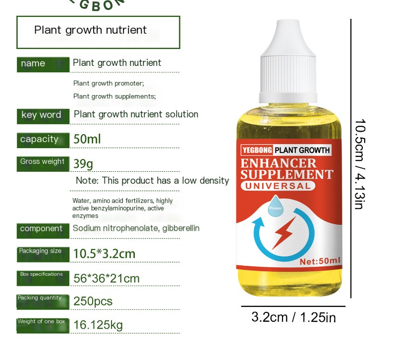 Plant growth nutrient/plant growth nutrient (single piece)
