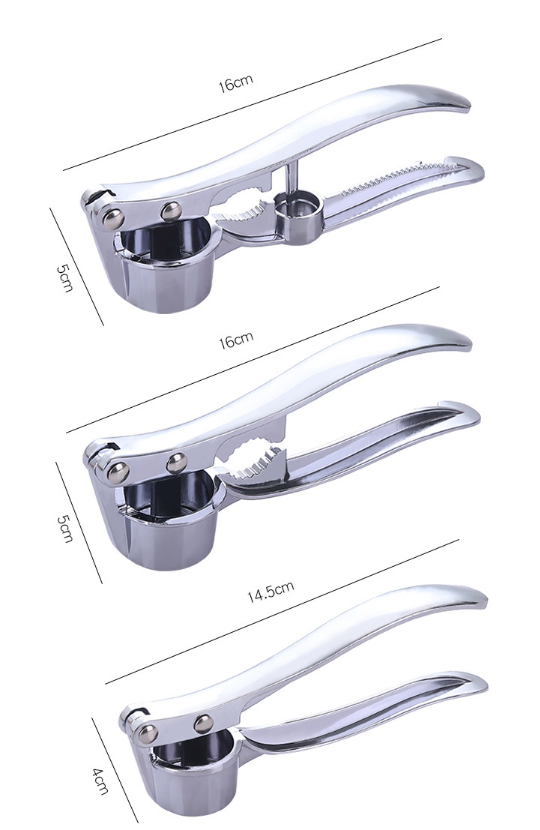Stainless Steel Garlic Press