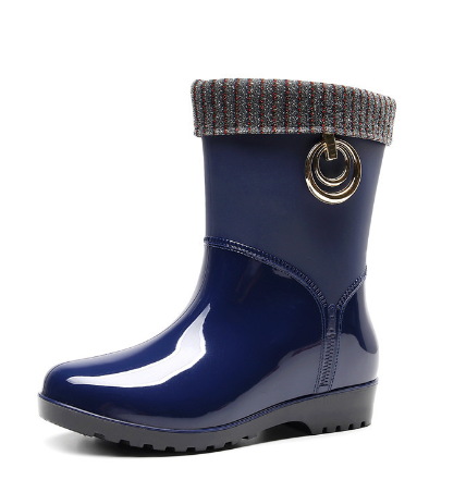 Fashion Plus Velvet Ladies Waterproof Shoes