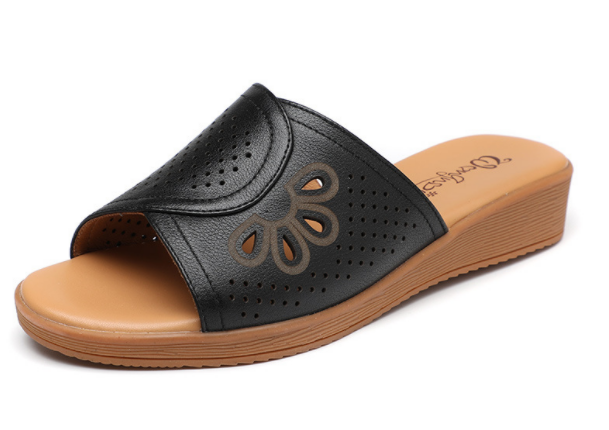 Thick Soled Wedges Women'S Lazy Shoes