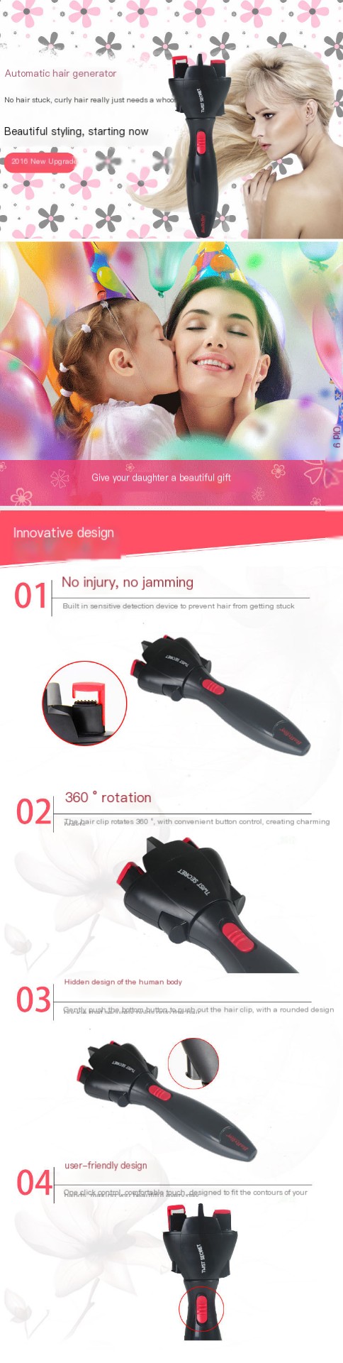 Electric DIY Automatic Braiding Tool
