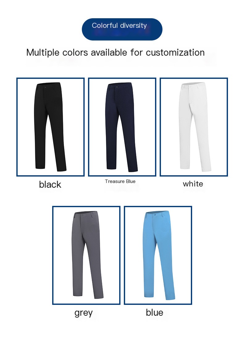 Pantalones golf color gris