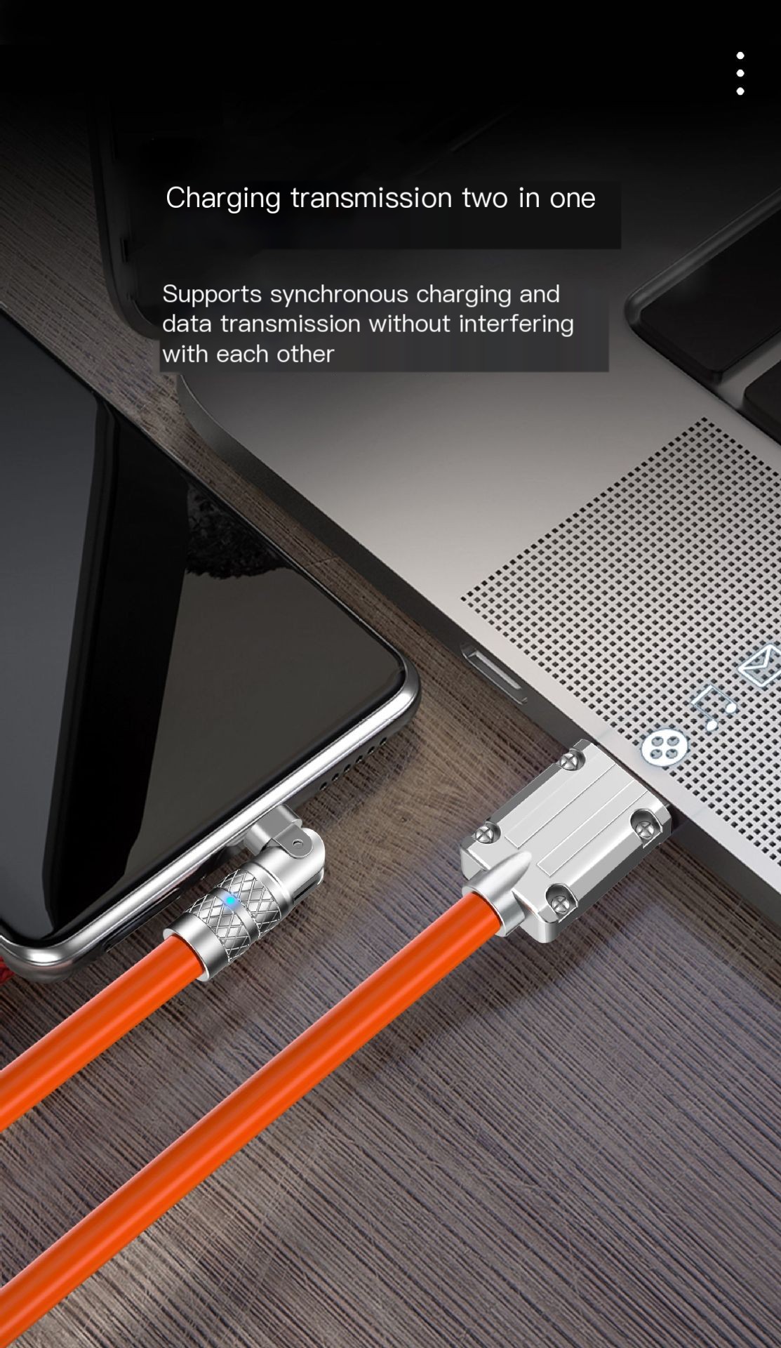 Zinc Alloy Data Cable