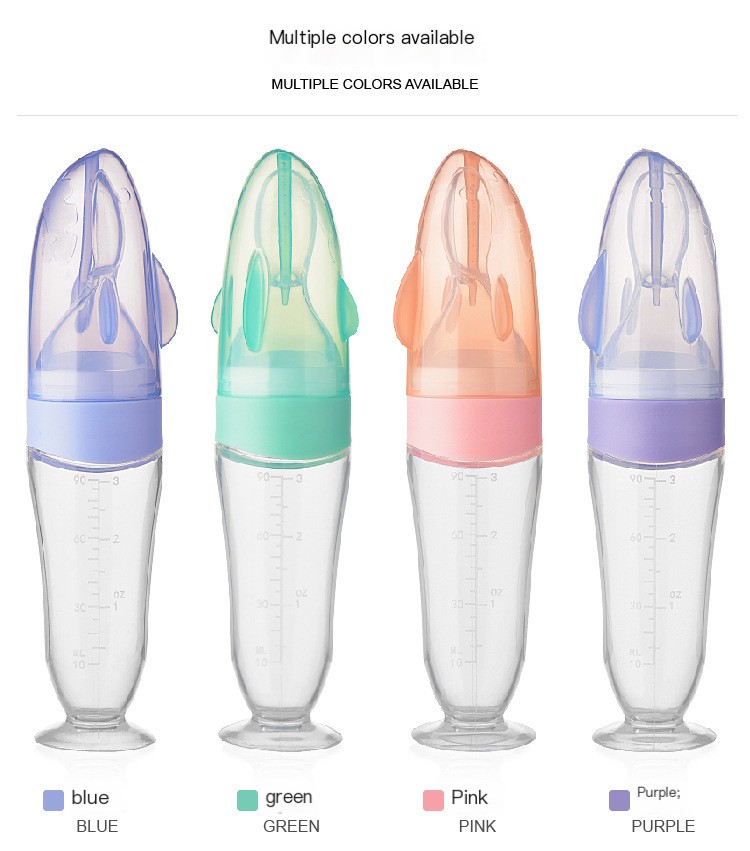 Silicone Baby Food Bottle 3