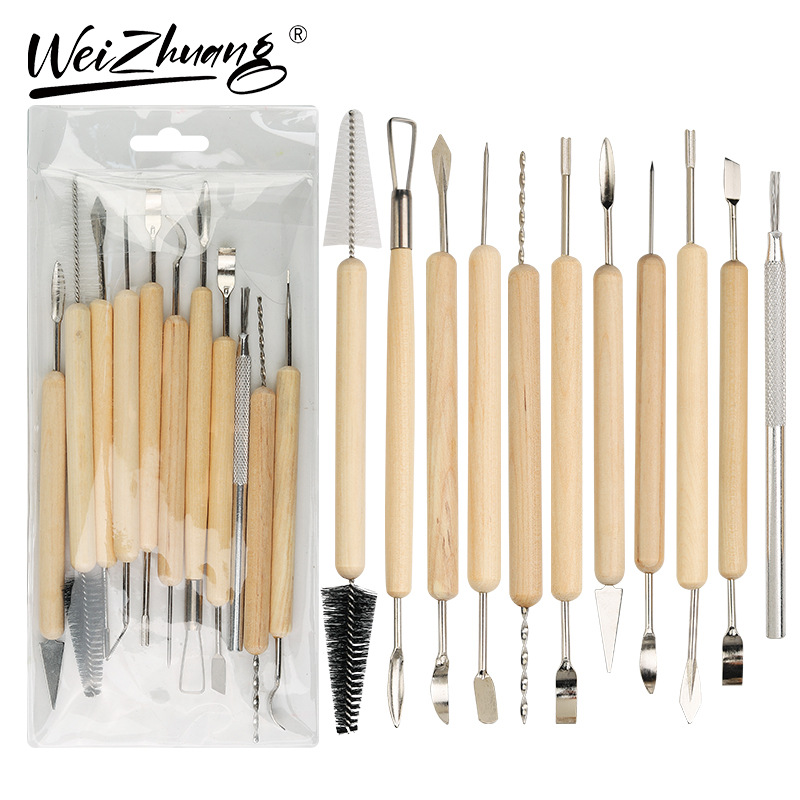 Pottery Clay Sculpture Tool Set