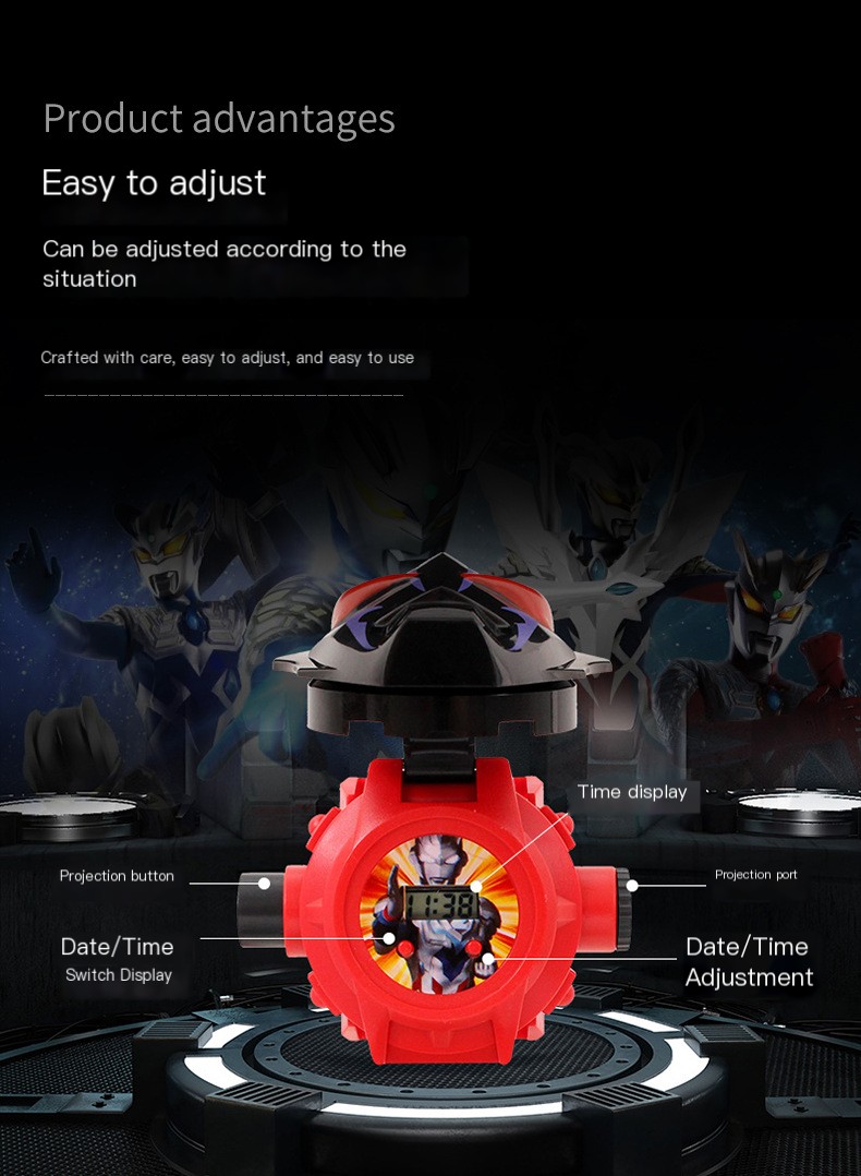 3D Projection Electronic Watch - Image 2