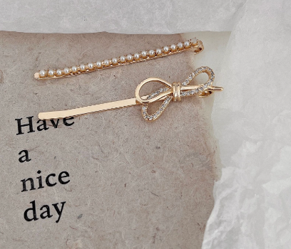Pearl Star Hair Clip 1