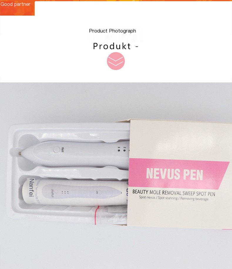 Small White Dot Chi Pen