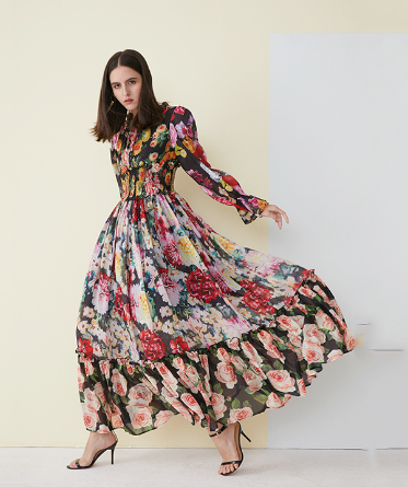 Flora Dress Front View