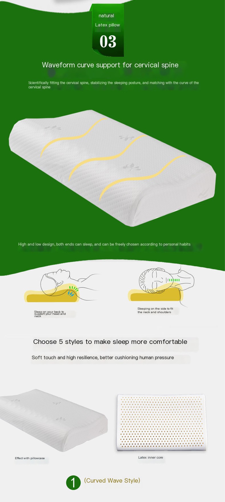Natural Latex Pillow 4