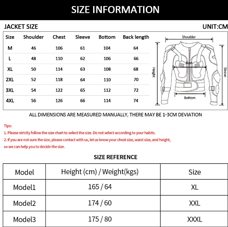 Motorcycle Armor Jacket Image