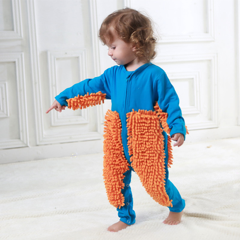 Baby Mop Romper