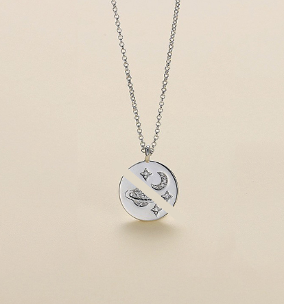 Galaxy Necklace - Close-up