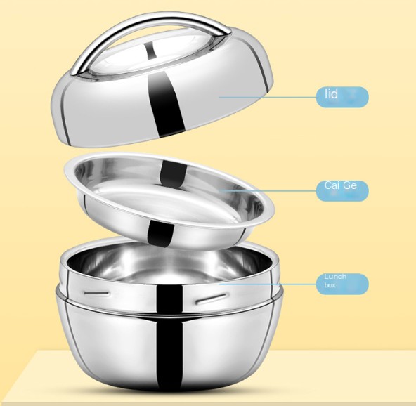 Stainless Steel Thermal Lunch Box 1