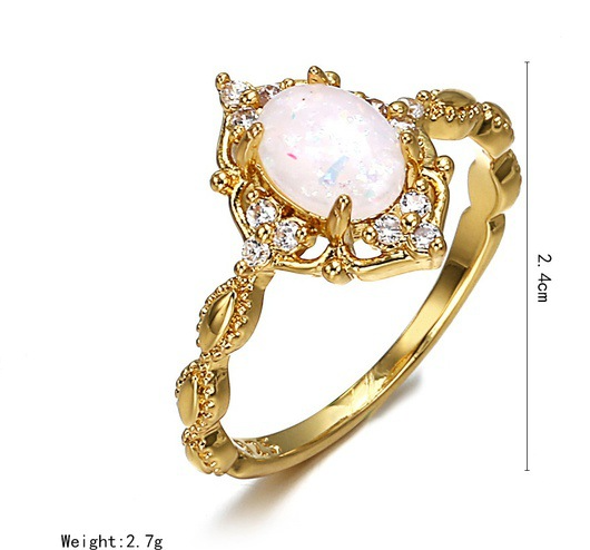 18k Gold-Plated Ring