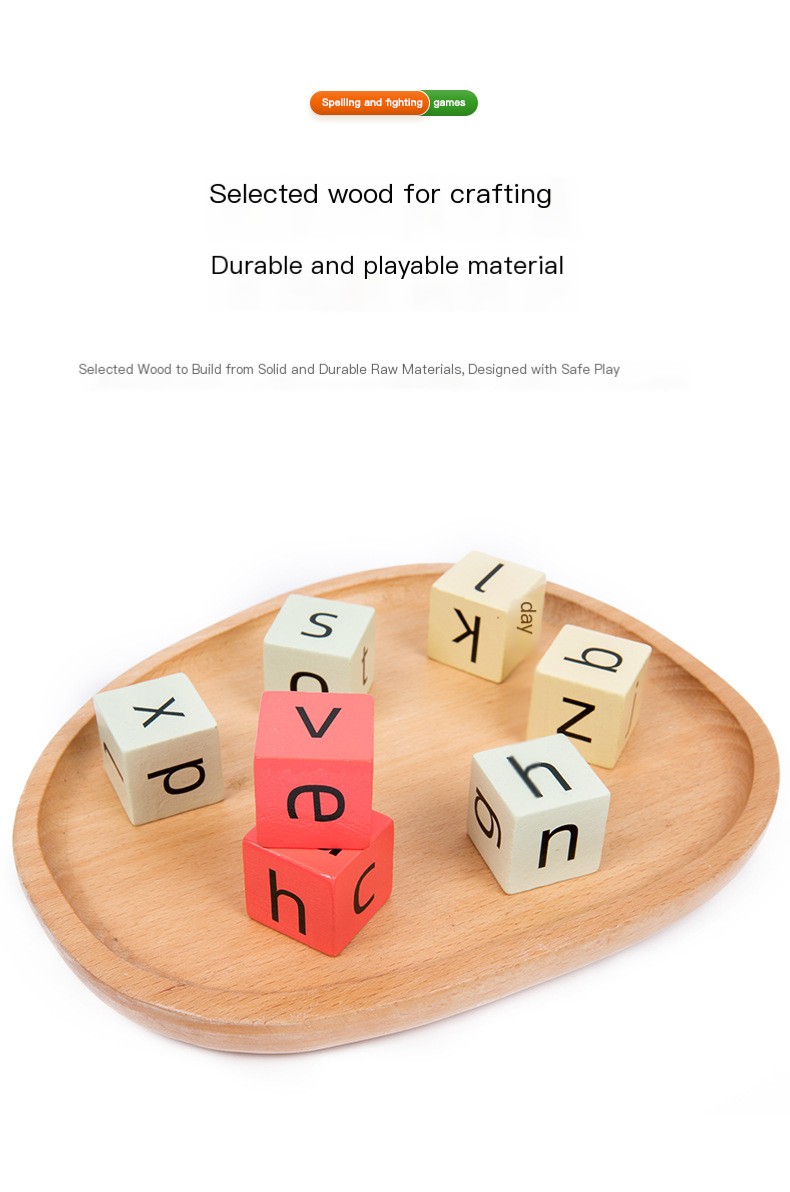Spelling Word Block Toy 2