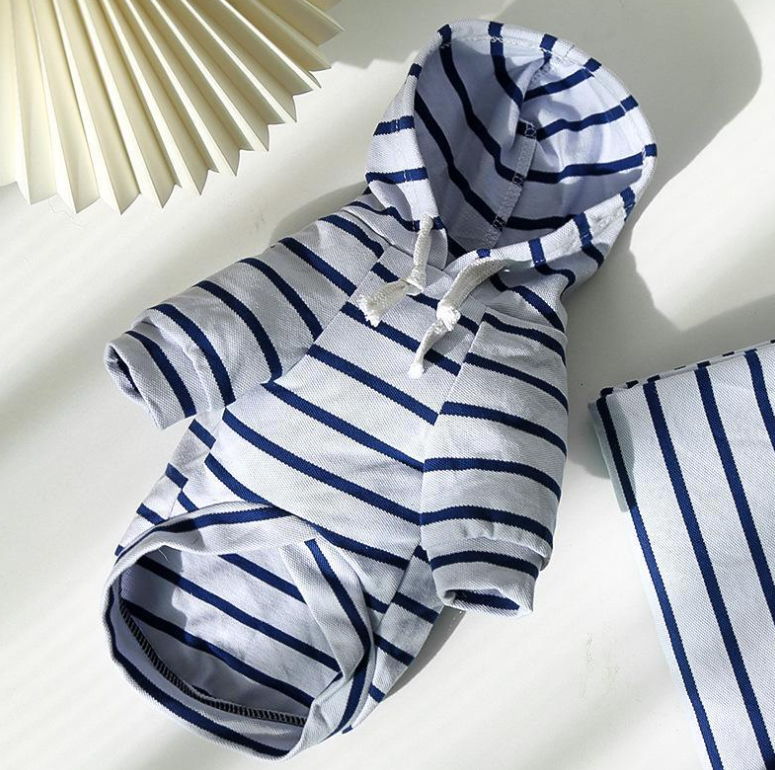 Striped Dog Hoodie — product detail 5