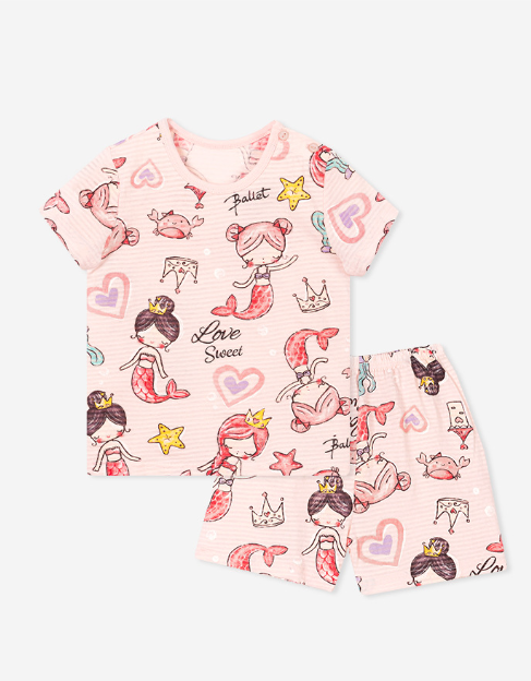 Mermaid design pajamas