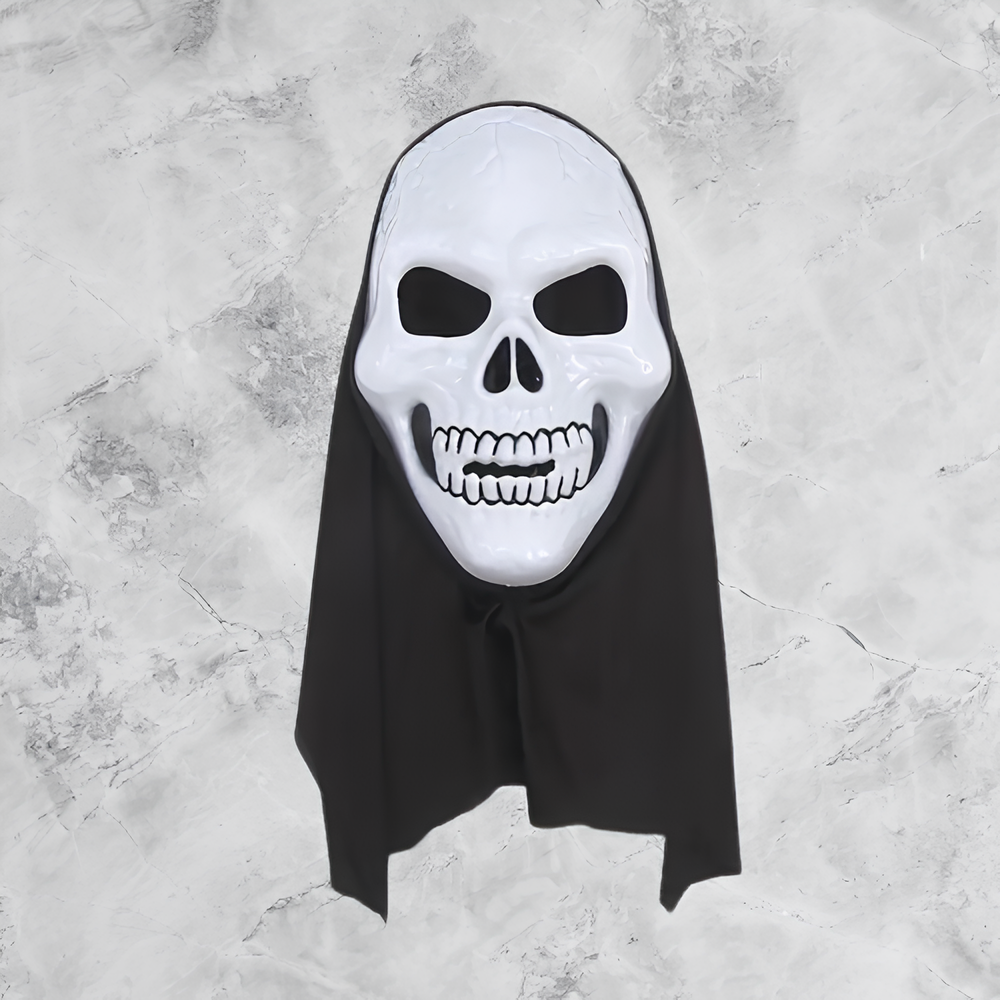 Skull Mask Masquerade Gauze Hood