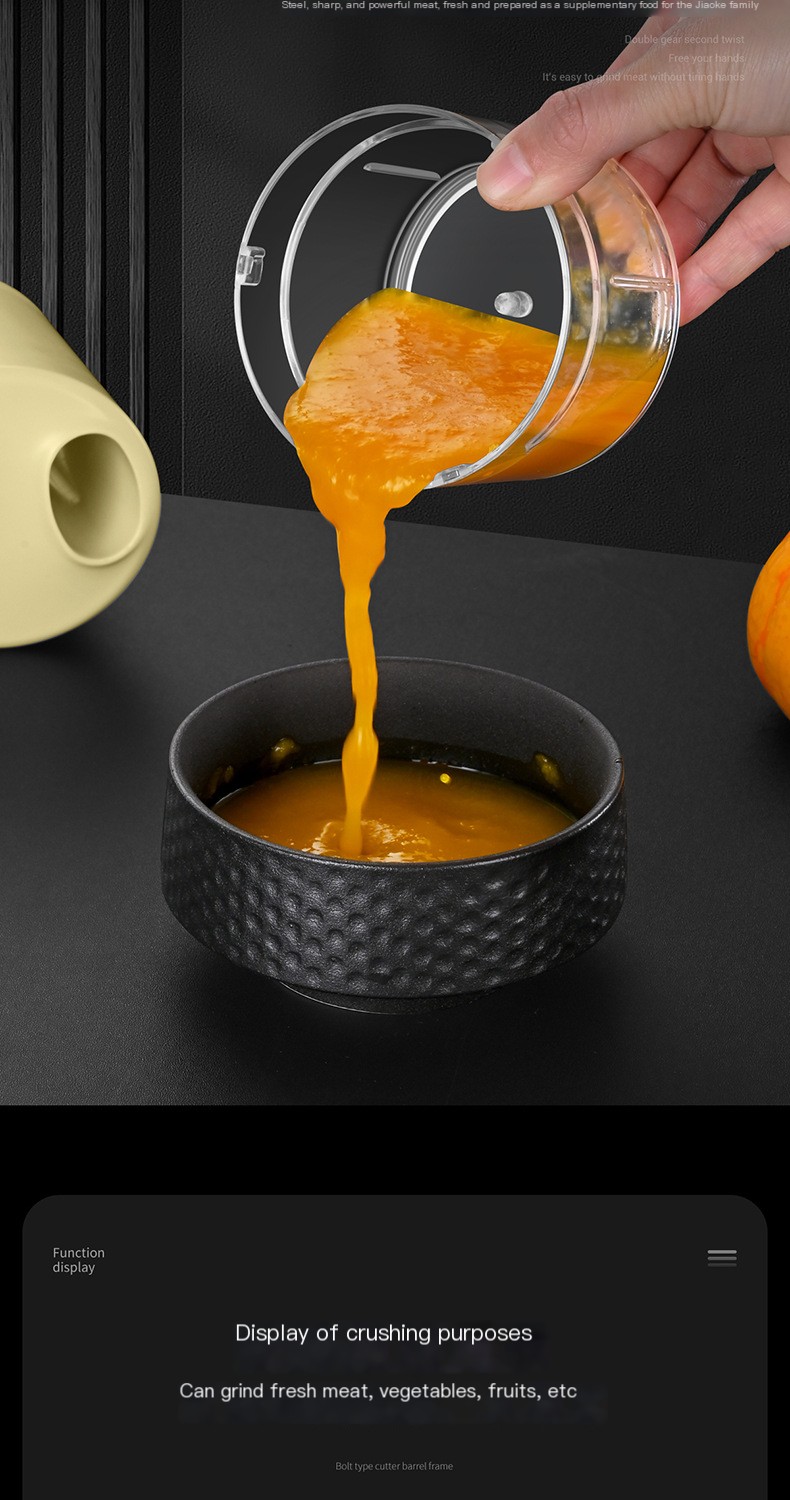 Food Processor Features