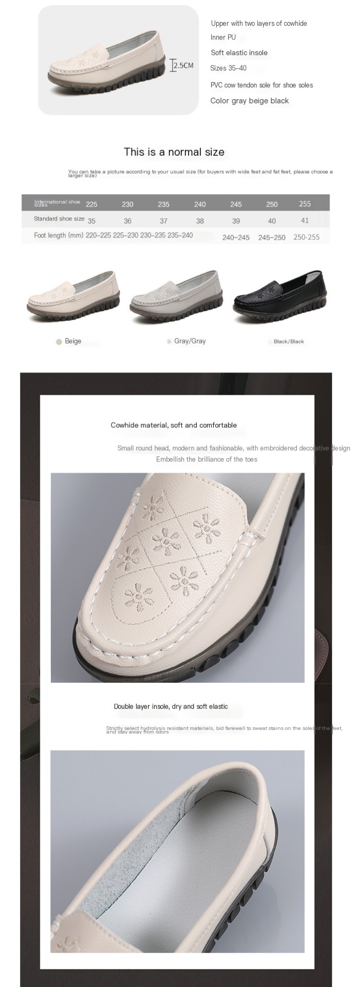 Soft-soled loafers