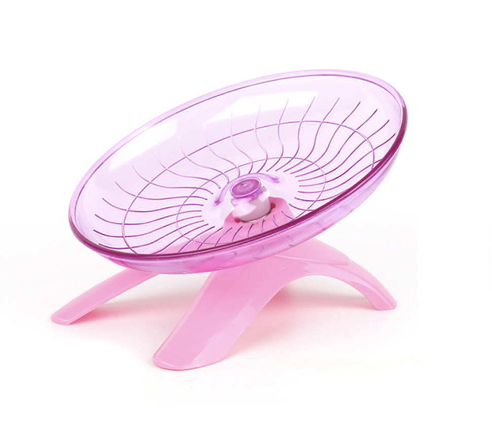 Pet Hamster Running Wheel Blue
