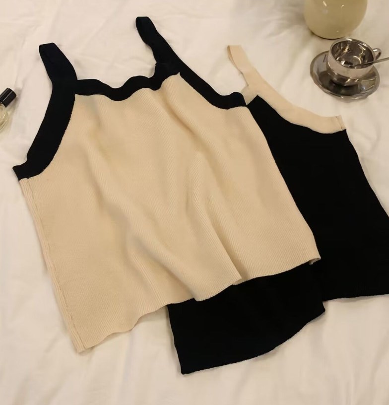 Knitted Sling Dress Image 4