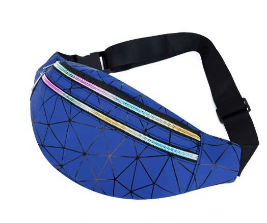 Fashion Laser Waist Bag Grey