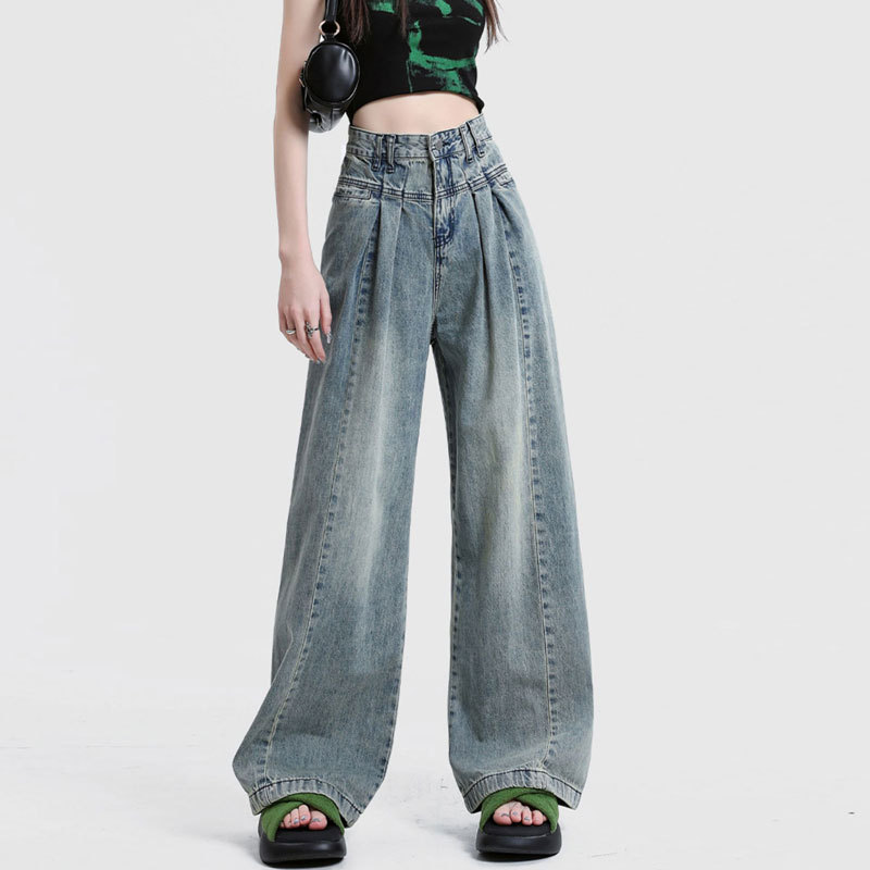Denim Pants Back View