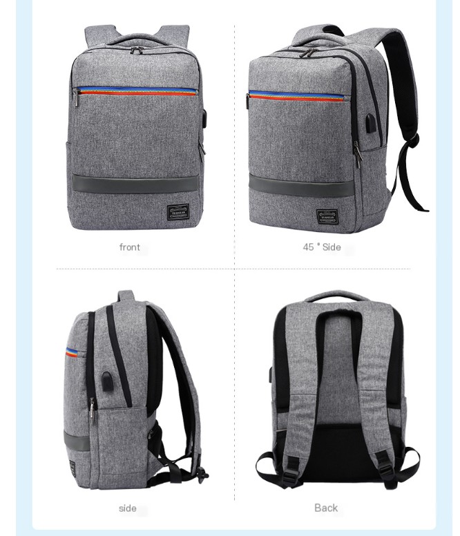 Charging Backpack Black