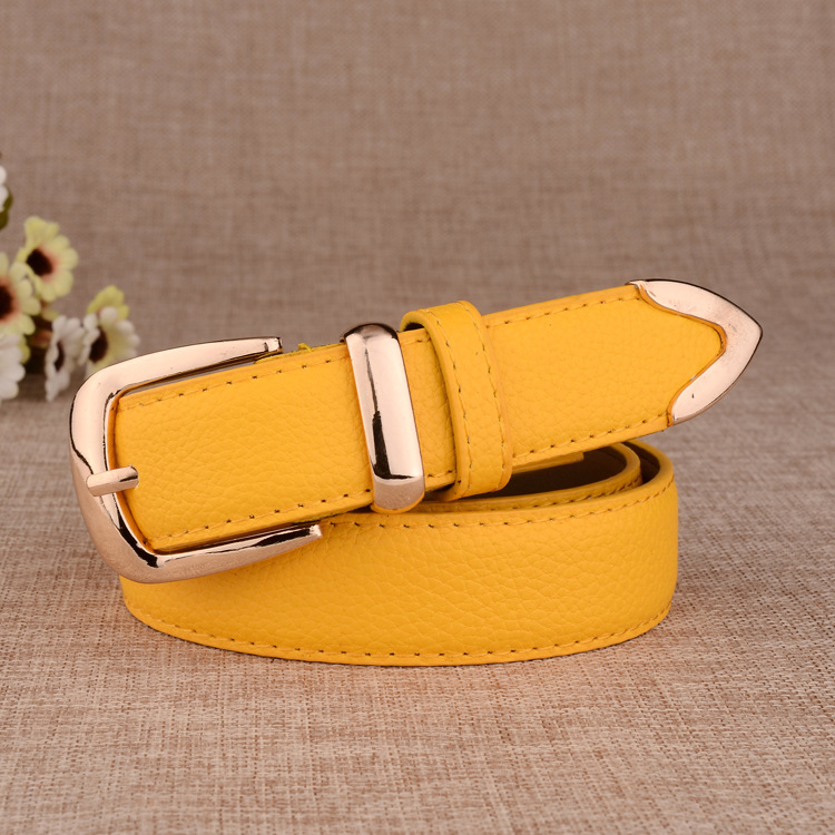 Faux Leather Belt
