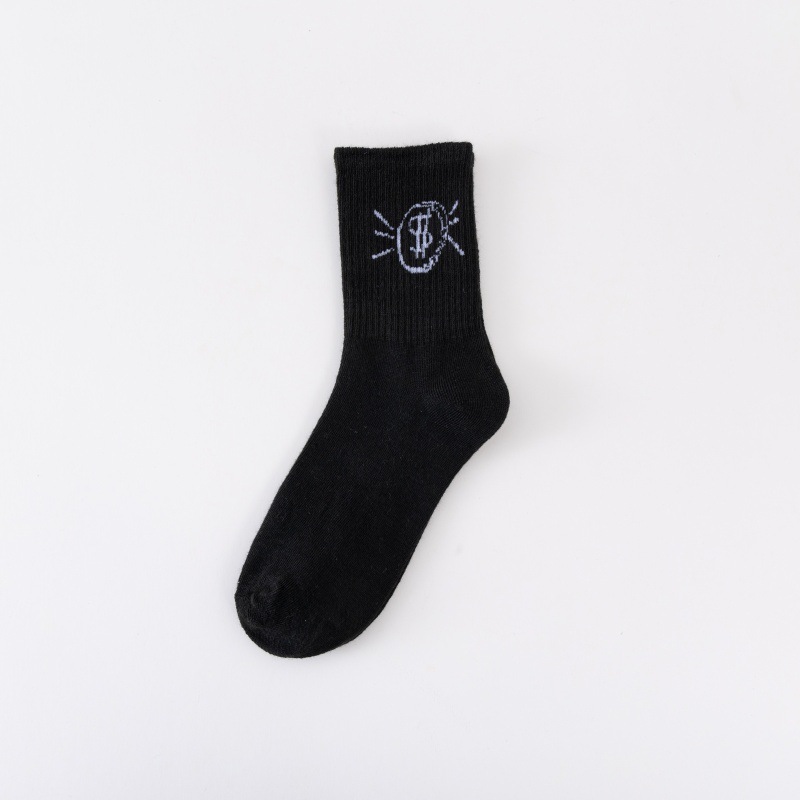 sockkon Men's Mid-Calf Sports Socks