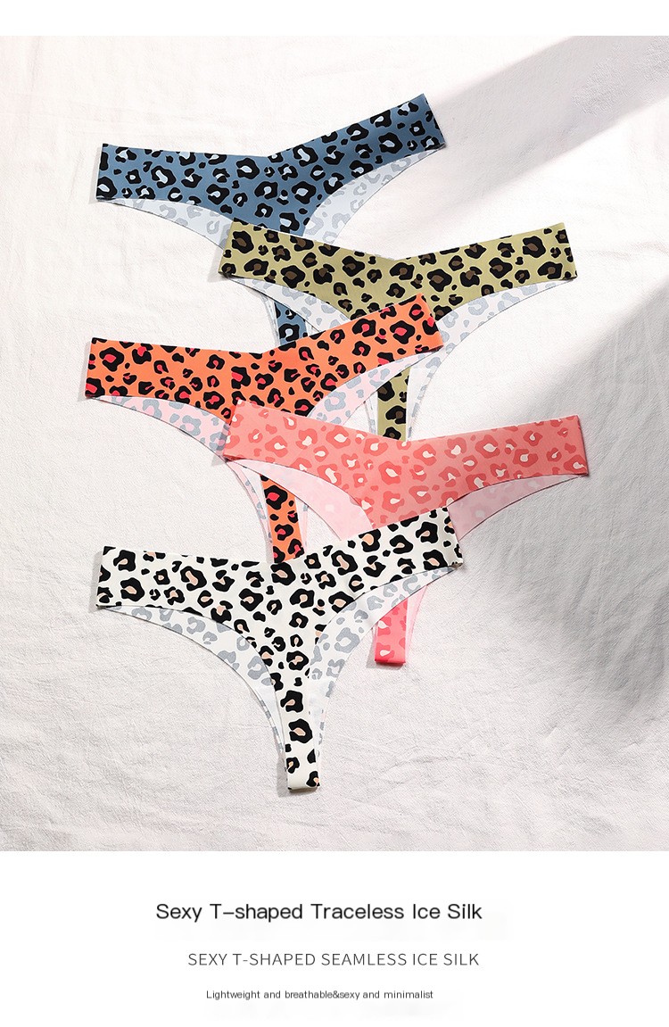 Leopard Print Thong 2