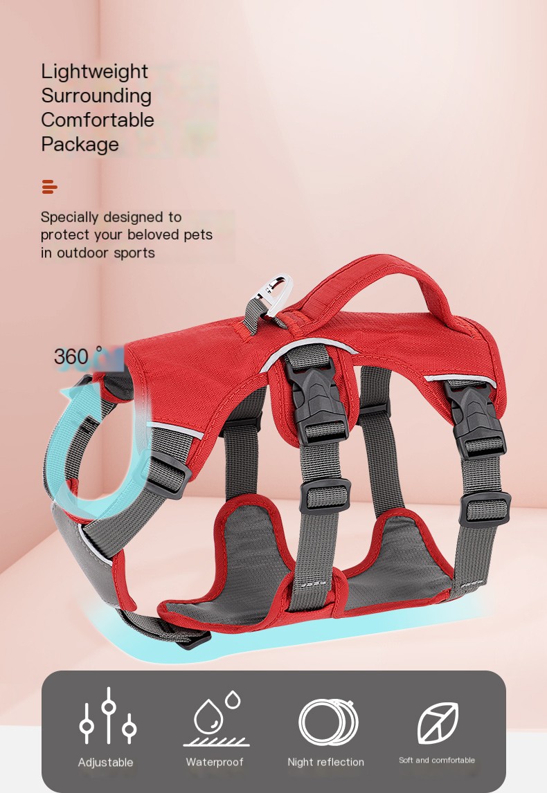 Escape Proof Reflective Harness