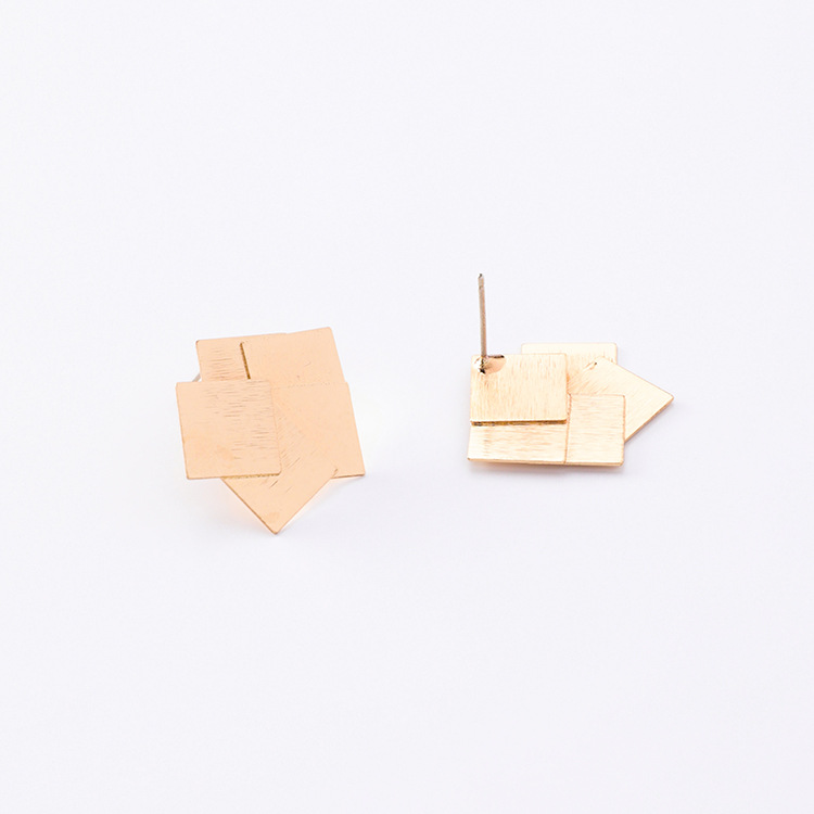 Geometric Earrings - Silver